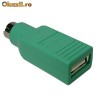 Adaptor USB A (M) - PS/2 (T) Microsoft Adaptor USB A (M) - PS/2 (T) Microsoft