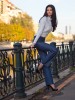 PANTALONI JEANS, BLUGI USOR EVAZATI