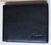 Vand portofel din piele neagra SALVADORE FERAGAMO 2010