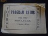 Carnetel program fotbal 1986-87 FCM Progresul Braila