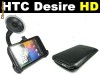 suport auto masina si dedicat  htc desire hd original si husa