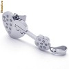 Pandantive inox indragostiti *GRATIS 2 snururi piele+2 lantisoare inox
