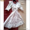 Rochie din benzi brodate