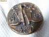 MEDALIE,PLACHETA ,IN RELIEF BRONZ ,VECHE,SAD