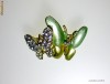 Brosa Fluturasi Cristale Swarovski