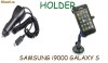 suport auto original + incarcator  i9000 galaxy s plus  masina