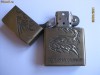 BRICHETA METALICA DE COLECTIE CU PIATRA SI GAZ LICHID(BENZINA),REPLICA ZIPPO