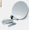 ANTENA SATELIT PENTRU RECEPTIE CANALE ROMANESTI ORIUNDE IN EUROPA./SPANIA RECEPTOR, ANTENA SATELIT, LNB, CABLURI, TELECOMANDA SI BATERII. 60 CANA