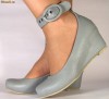 Pantofi / Botine gri/negru femei, model 2011, marime 40