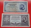 Lot 2 bancnote Ungaria 1 milion pengo 1945 10 milioane pengo 1946