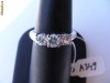 Inel aur 14K trilogie cu 3 BRILIANTE mari: 0.50ct + 2 de 0.40ct