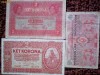 bancnote Austria-Ungaria 1-2 Kronen 1912-20