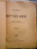 Drept civil Roman cu autograf autor