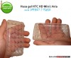 HUSA GEL - SILICON HTC HD MINI ARIA CLEAR WHITE - TRANSPORT GRATUIT
