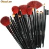 Borseta Profesionala 24 Pensule pentru Machiaj Make-up Brush Fraulein 38