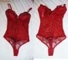 Body sexy Jolidon - rosu - lenjerie intima