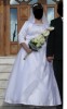 Super oferta ! Rochie de mireasa marimea 50-52 cu bolero si pantofi marimea 40-41