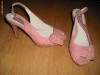 SANDALE ROZ CU FUNDITA, ZARA WOMAN