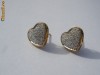Cercei din aur, diamante naturale 0.50 ct, NOI, 33% reducere