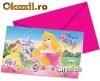 Invitatii de petrecere Disney pentru copii - PRINCESS