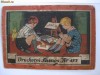 CAPAC DIN CARTON DE LA UN JOC GERMAN DE COLECTIE DIN ANII 50