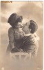 T FOTO 27 Romantica -Indragostiti -,,Draga Mito -circulata la Bucuresti 23 August 1919 -Domnisoarei Mita Ionescu, str. General Leca nr29