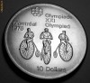 10 Dolari 1976 - Canada Olimp.Montreal - Argint - 48,6 gr. NR.2