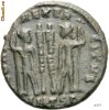 Follis  Constantius II (Caesar 337-347), mnt.  Thessalonica