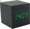 Ceas electronic cu termometru, afisaj verde-0938