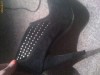 Botine foarte inalte cu tinte-Qeen of the catwalk!!!Genuine product