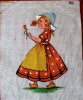 PANZA PICTATA PENTRU GOBLEN