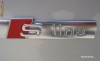 Emblema / Placuta Sline / S-line Audi Originala Emblema / Placuta Sline / S-line Audi Originala