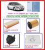 filtru aer, filtru ulei, f polen, f motorina PEUGEOT 307 (1.6HDI 110CP)