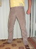 Blugi / Pantaloni raiati (catifea) - Model Frumos ( Marime: W 34 / L 34 ) - PRET BUN