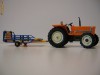 Britains Tractor Fiat cu semiremorca, scara 1/32