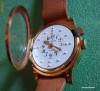 Ceas FLEURIER, functional, mecanic, placat cu aur