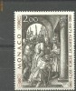 monaco 1972 pictura durer timbru nestampilat