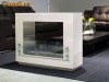 Semineu bioethanol, salon, Alb