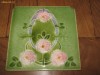 Placa ceramica Art Nouveau cca 1900