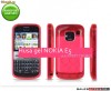 HUSA ROZ GEL - SILICON NOKIA E5 - TRANSPORT GRATUIT