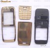 CARCASA NOKIA E51 GOLD,COMPLETA:FATA,SPATE,MIJLOC,TASTATURA,BUTOANE,FOLIE,NOKIA E51,CARCASE NOKIA