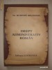 DUMITRU BREZOIANU - DREPT ADMINISTRATIV ROMAN
