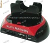 SATA HDD Docking Station-SATA+SATA-cu cit.card si HUB-4303