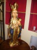Statueta lemn