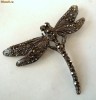 Brosa libelula cu  marcasite
