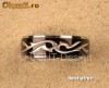 Inel de inox SR009 deepcut tribal