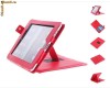 Toc din piele rosie pentru apple ipad   folie cadou