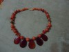 vand colier agate si cercei ag