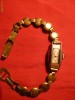 Ceas Dama Art Deco placat aur  ,marca RW si Ancora