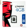 CARD microSD 4GB KINGSTON FARA ADAPTOR CARD microSD 4GB KINGSTON FARA ADAPTOR